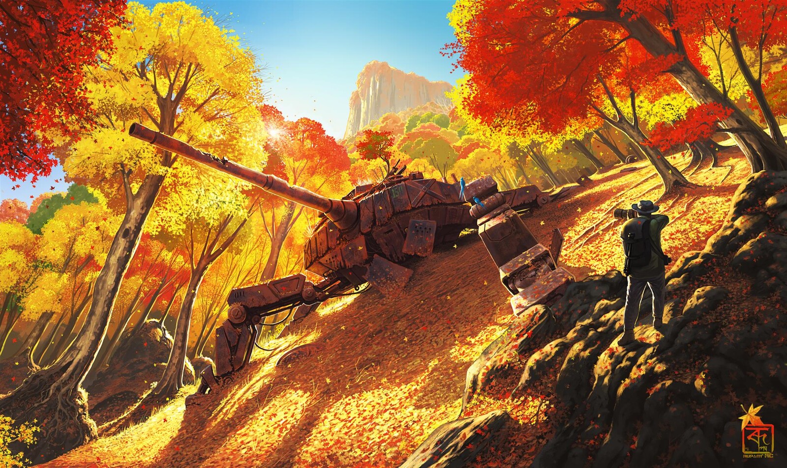 Deceased 11   /   Journey 10     : The Autumn Mountain 