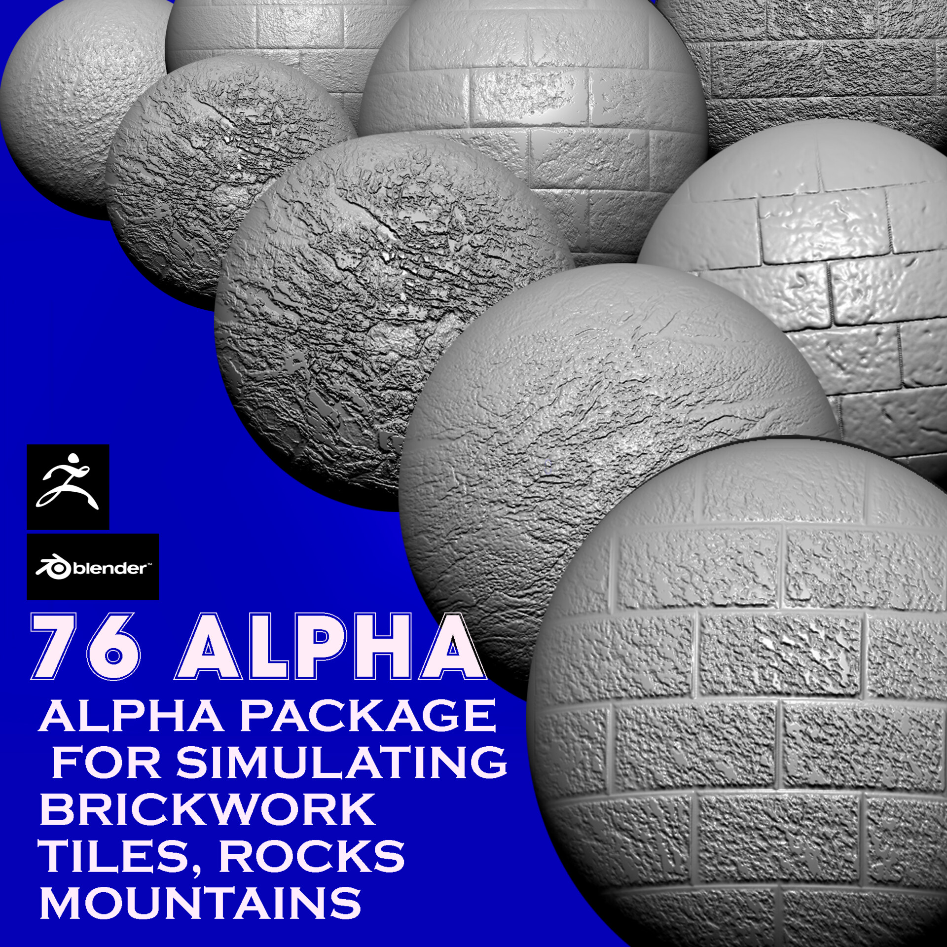 ArtStation - Alpha package Useful for the formation of soil, rocks ...