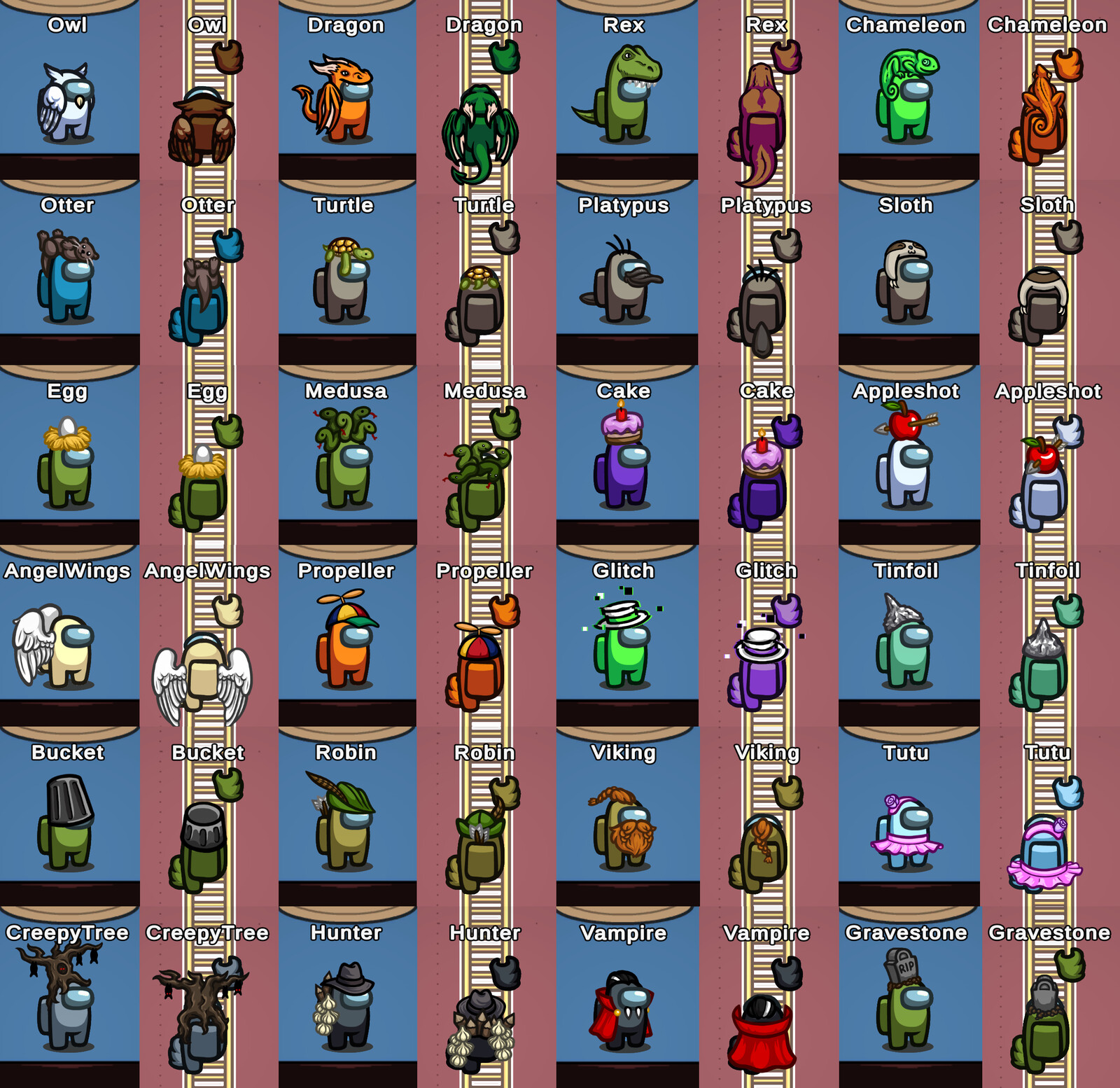 Rebecca Rubeli Among Us The Other Roles MOD Hats and Animation