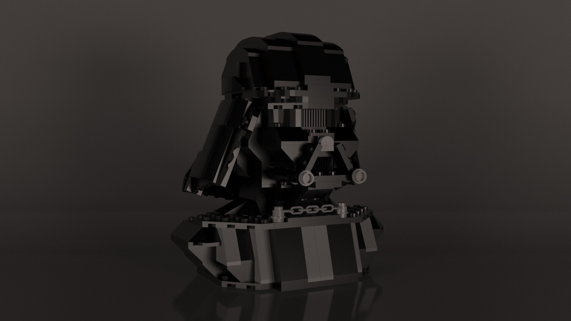 Darth vader lego bust outlet