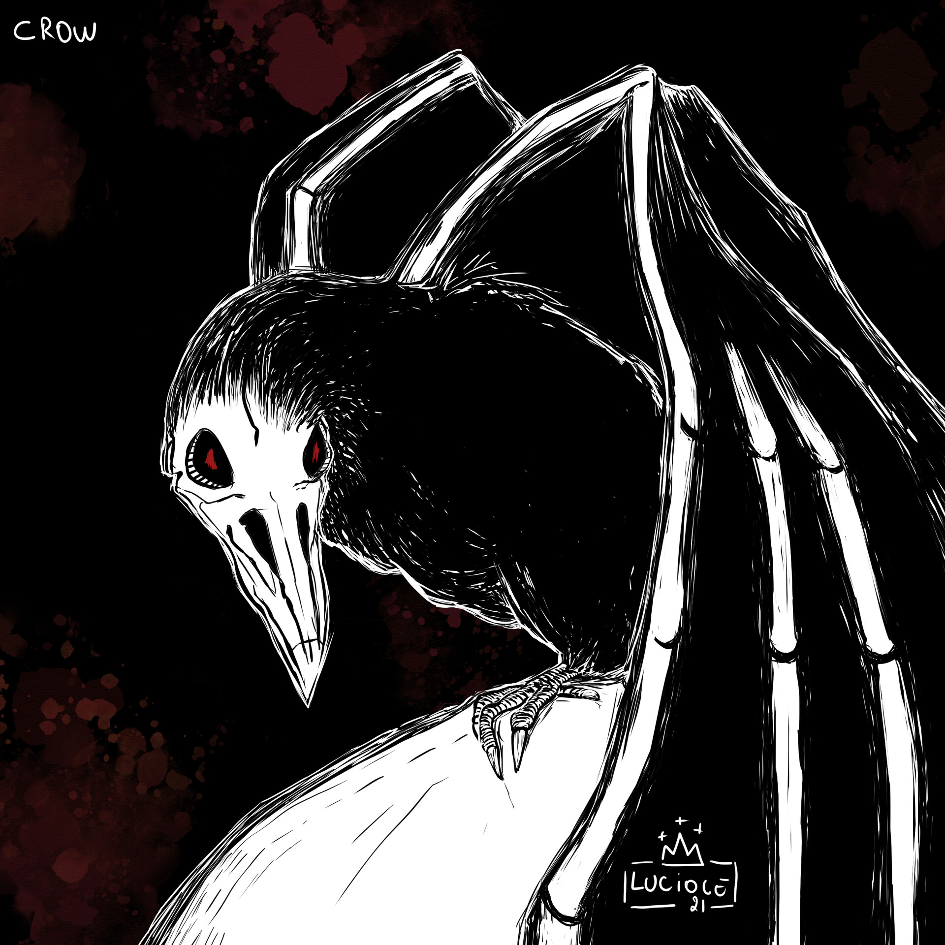 ArtStation - Crow Bones