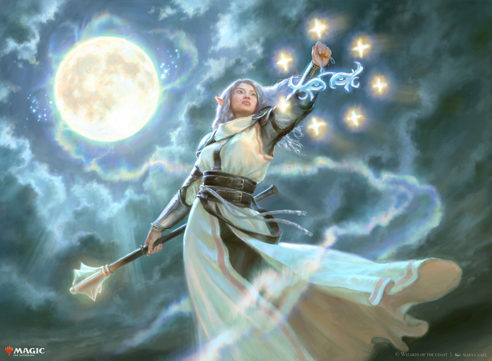 Moon-Blessed Cleric - Mtg