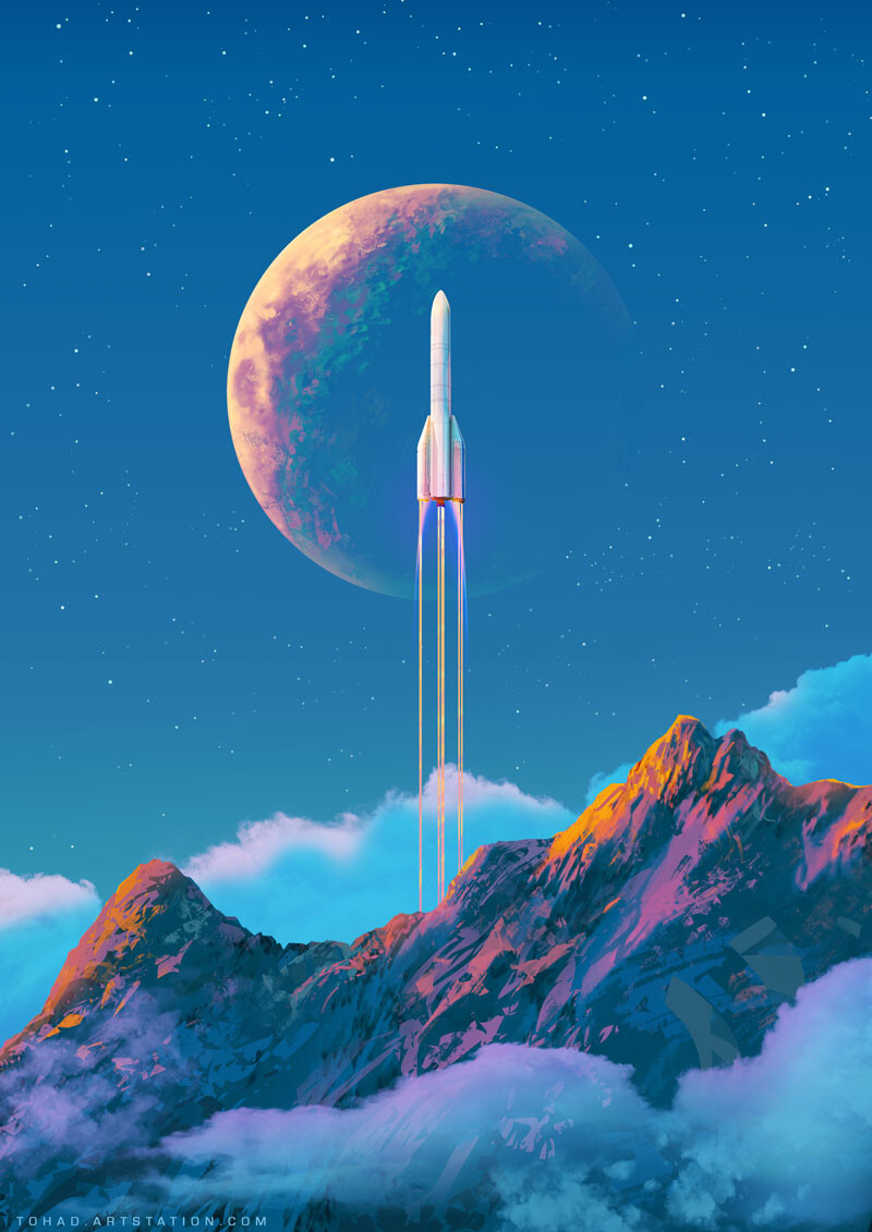 Ariane 6 - to the moon