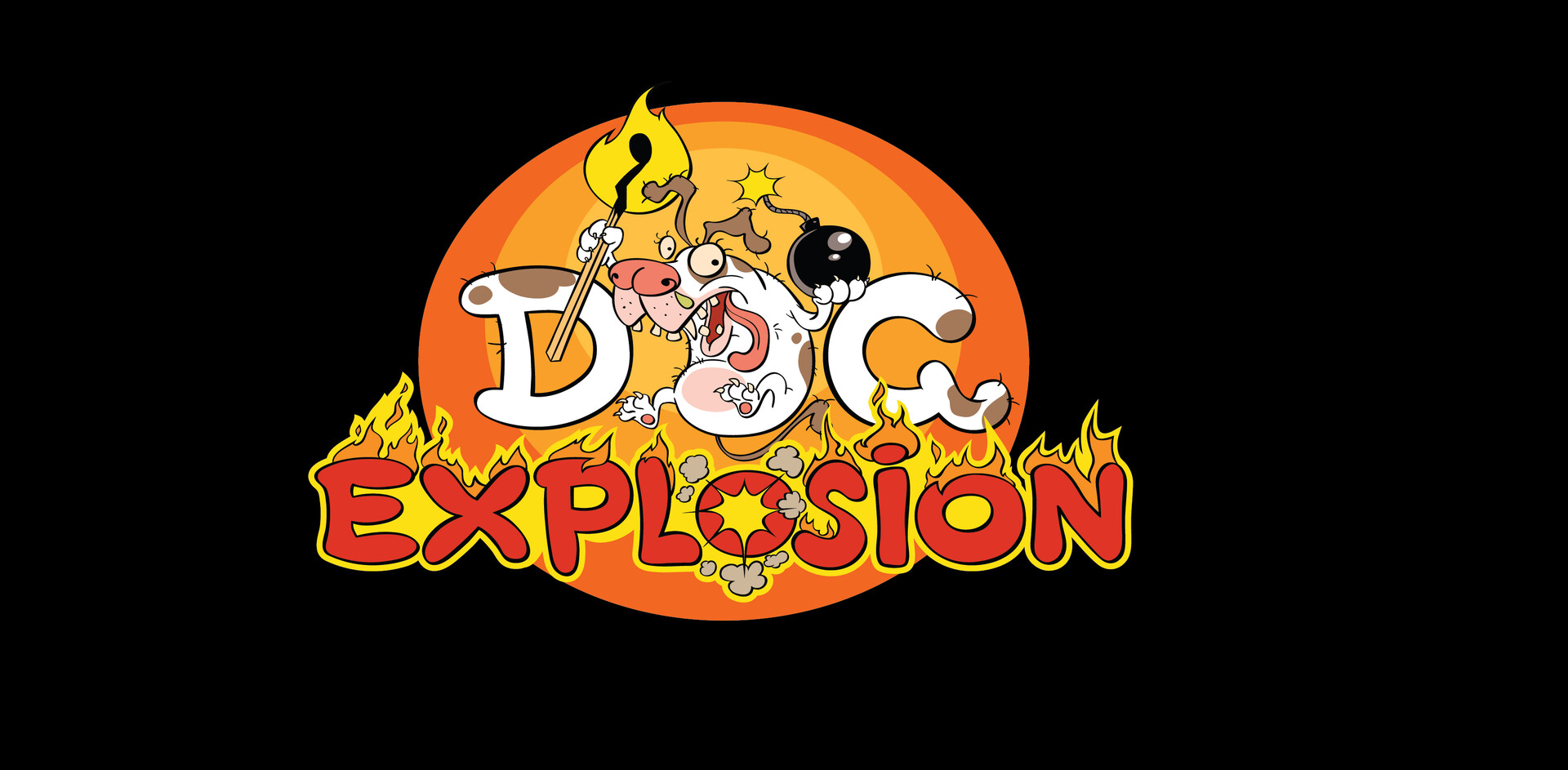 ArtStation Dog Explosion Card Game Illustrations