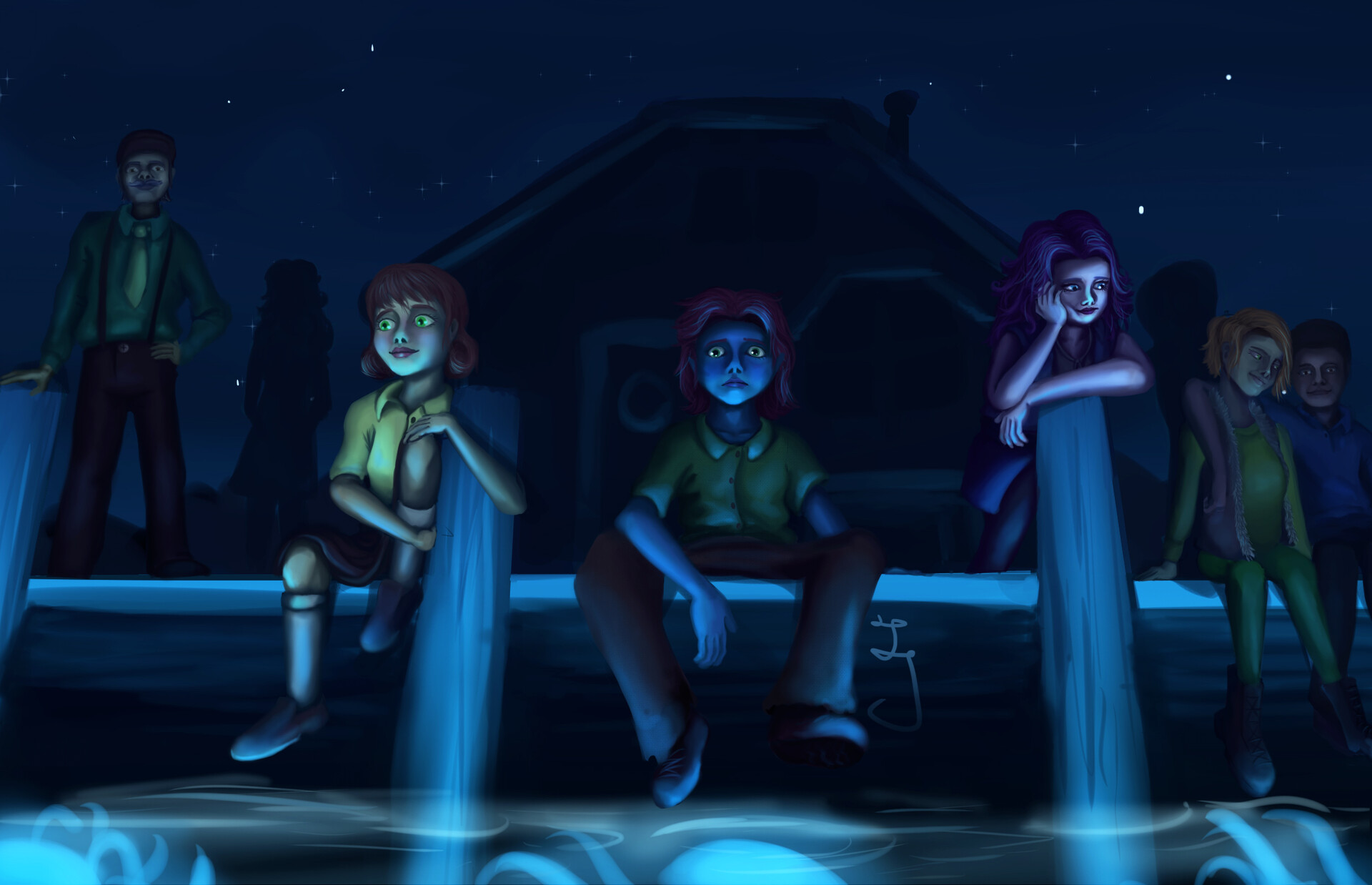 ArtStation Dance of the Moonlight Jellies