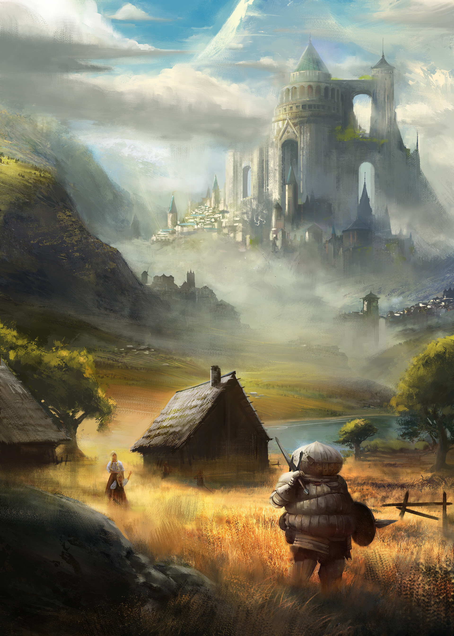 ArtStation - Unseen Lands of Dark Souls: Catarina