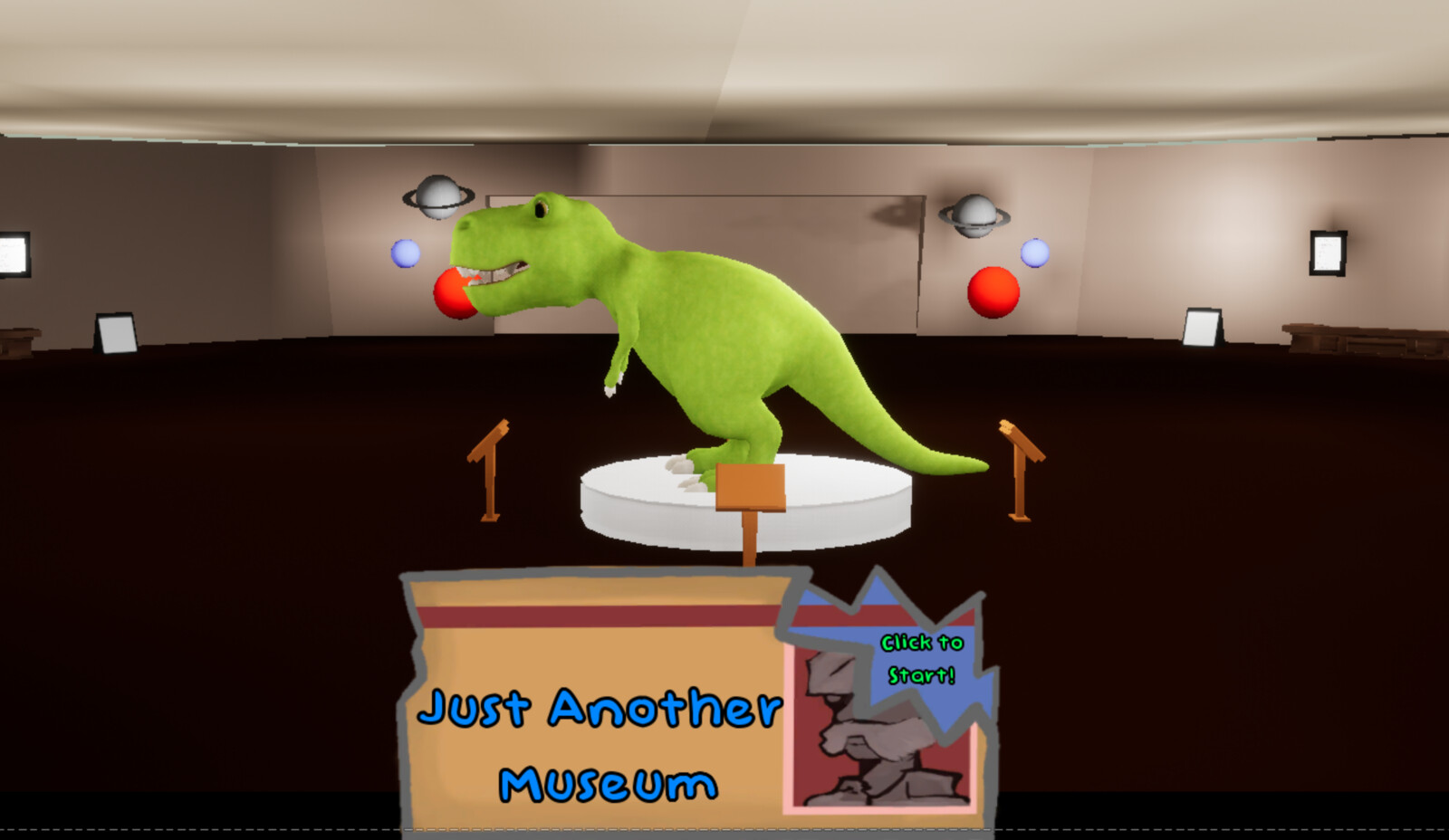 Worked on set dressing and lighting with my team for the main menu screen 