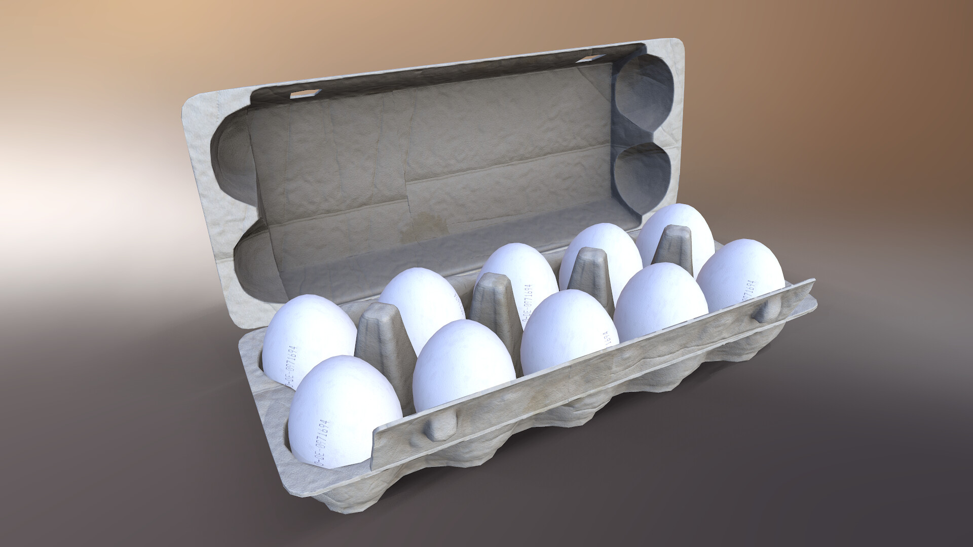 Chocolate Egg - 3D Model by Grishmanovskij Anton