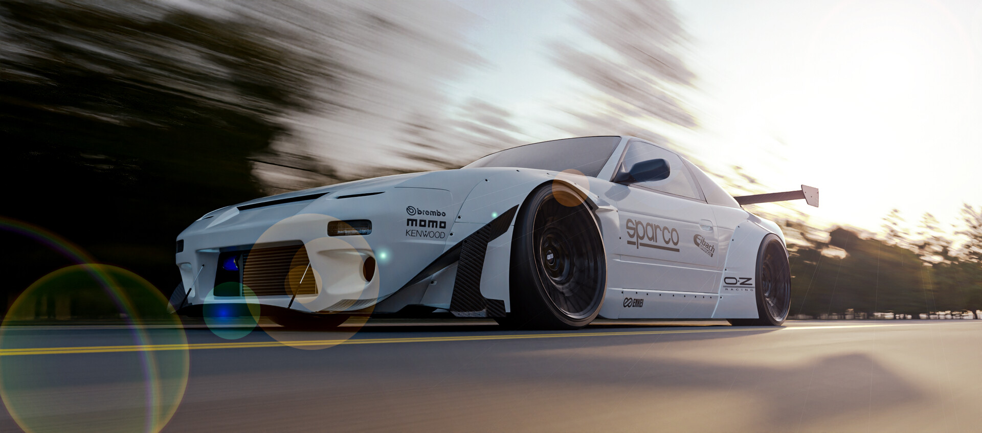 Nissan 180sx Rocket Bunny