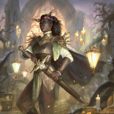 ArtStation - Last-minute chopping - MtG 2021 holiday promo