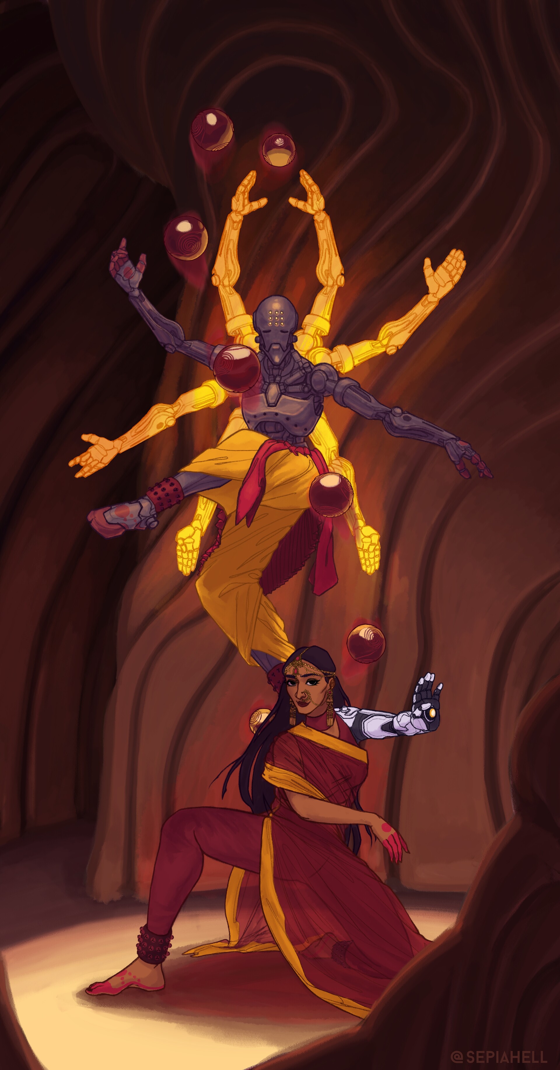 Dance by M.K. Cope : r/ImaginaryCybernetics
