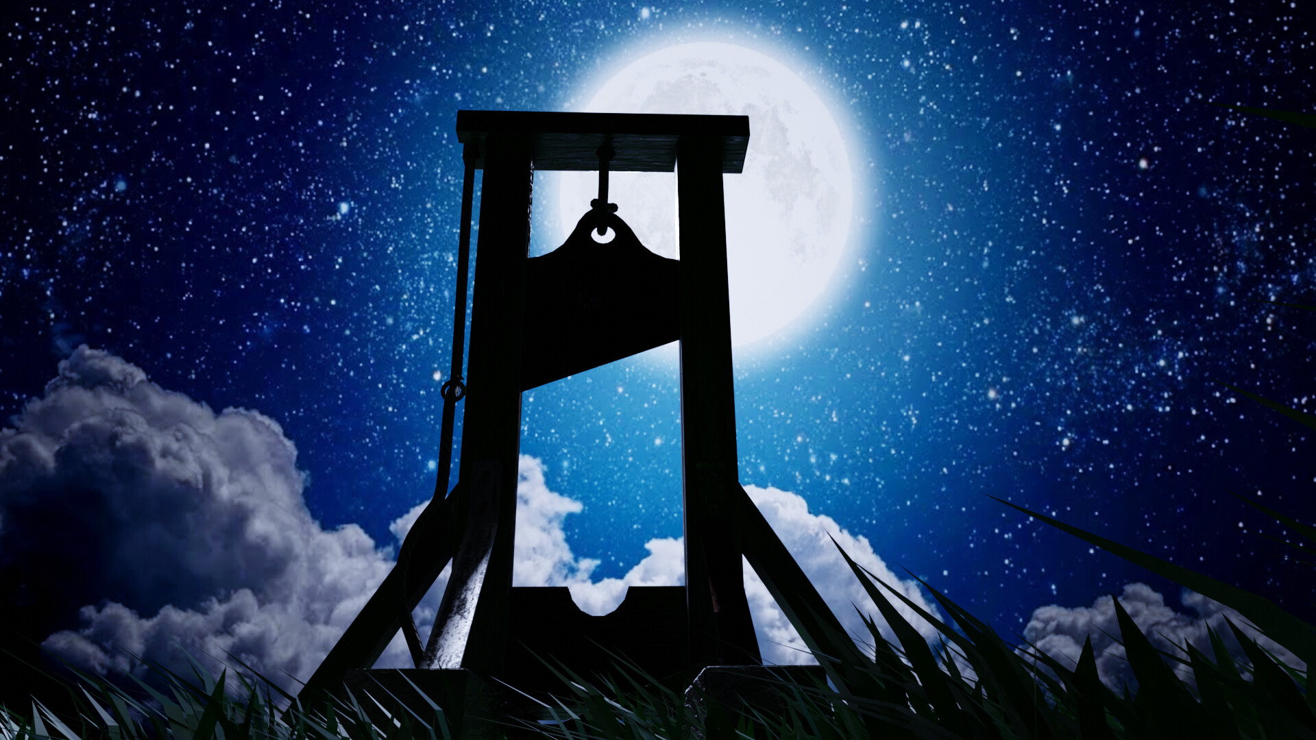 Two On A Guillotine wpaper  Horror Movies Wallpaper 2885657  Fanpop
