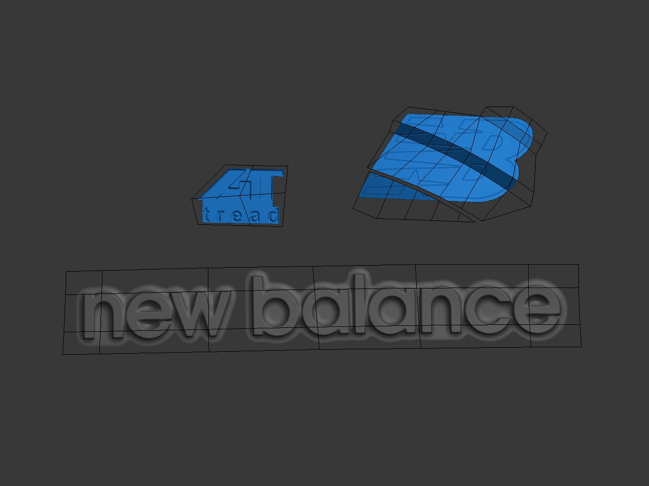 Sole decal meshes