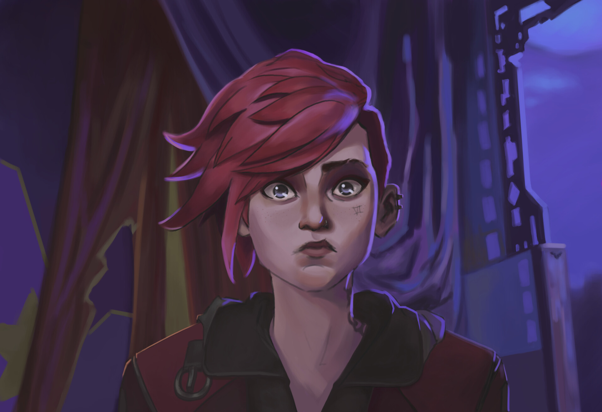 ArtStation Vi Arcane League Of Legends