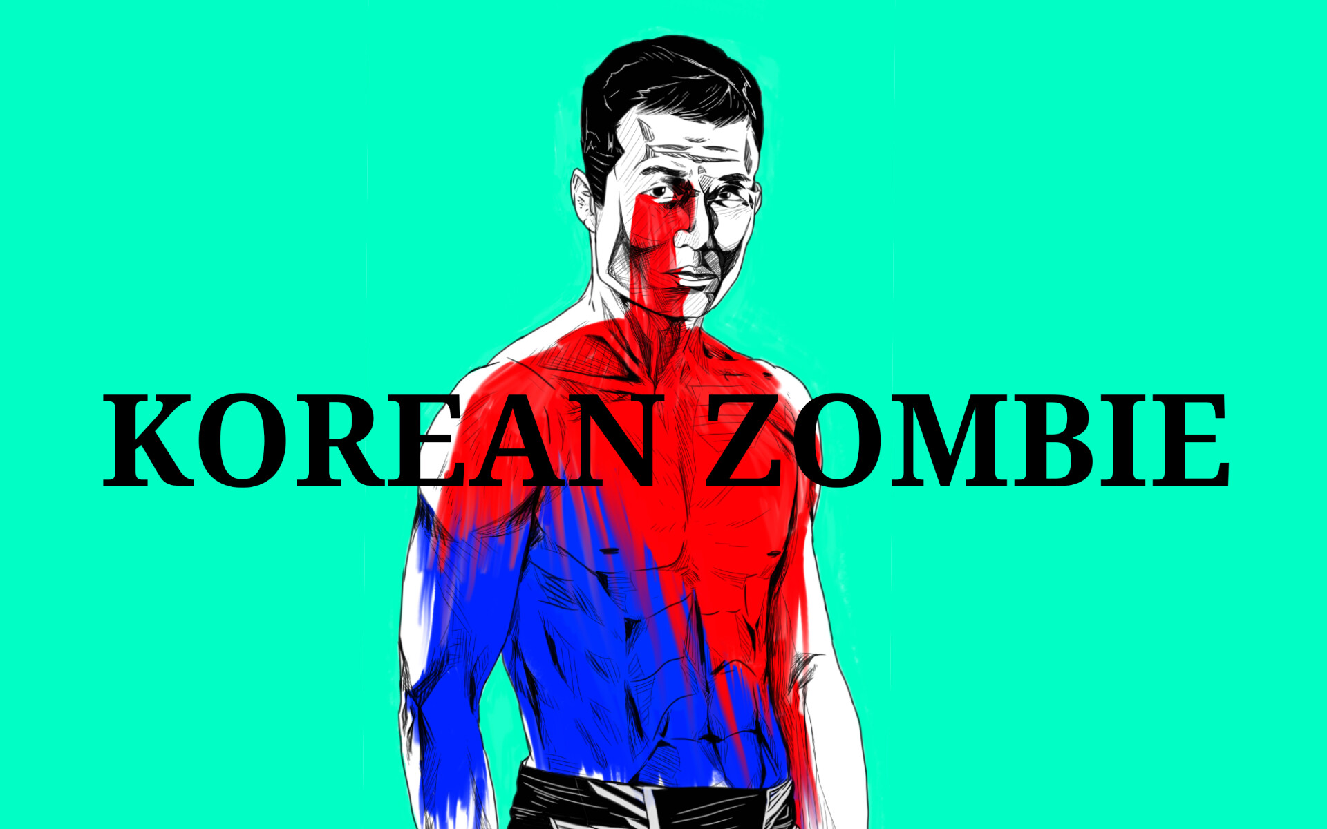 ArtStation korean zombie UFC