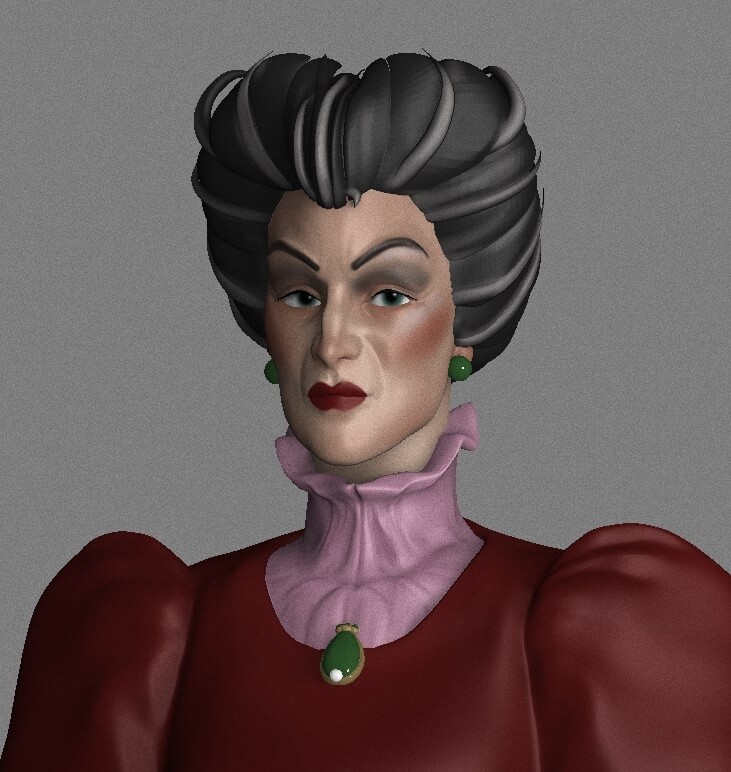 ArtStation Lady Tremaine From Cinderella