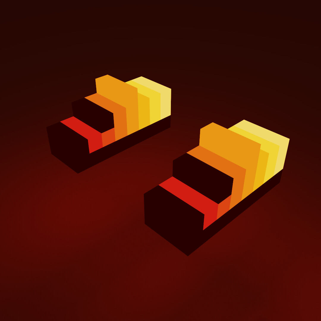 ArtStation Fire Shoes