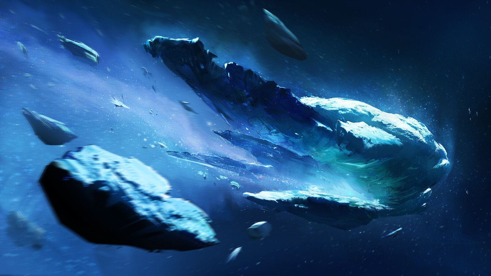 ice comet  - Sci Fi RPG 
