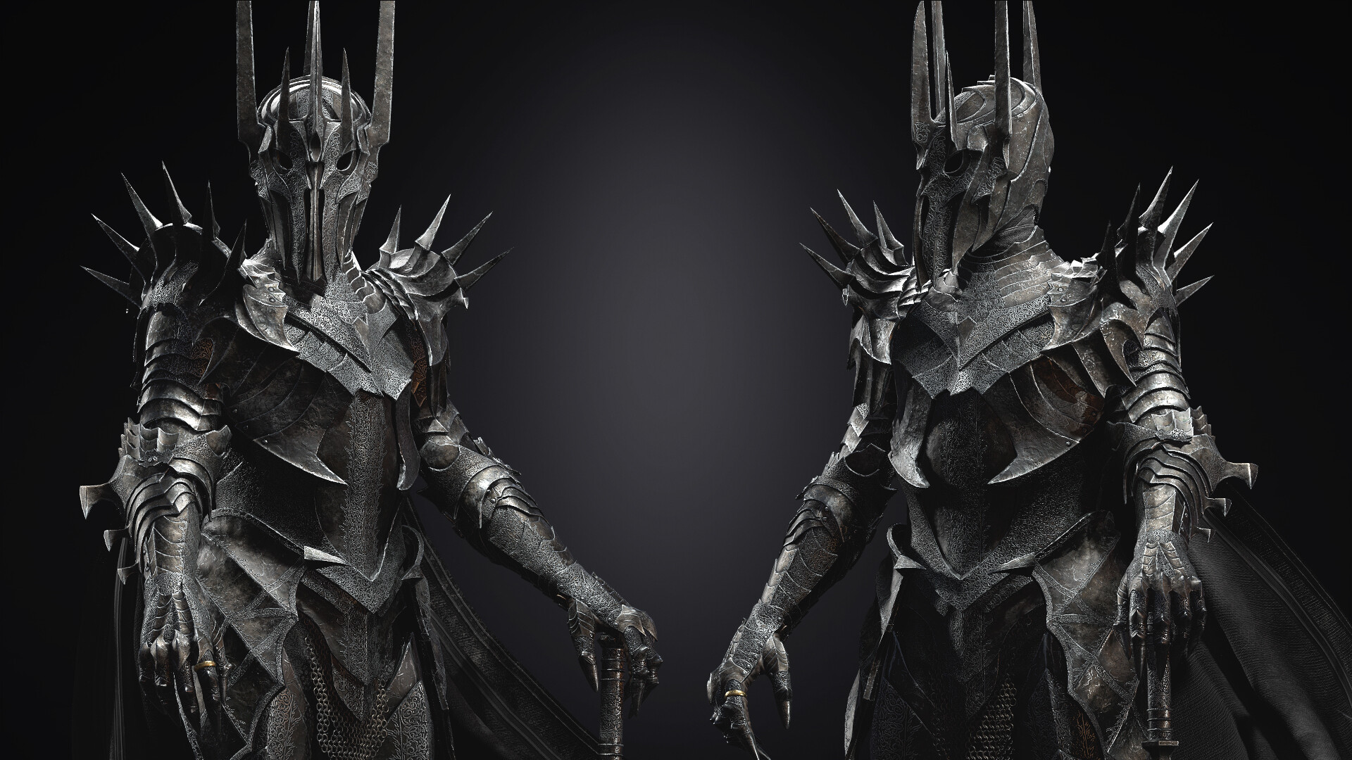 ArtStation - the lord of the rings of the rings of power sauron