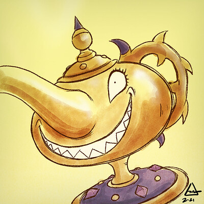 Day 52 - Malevolamp