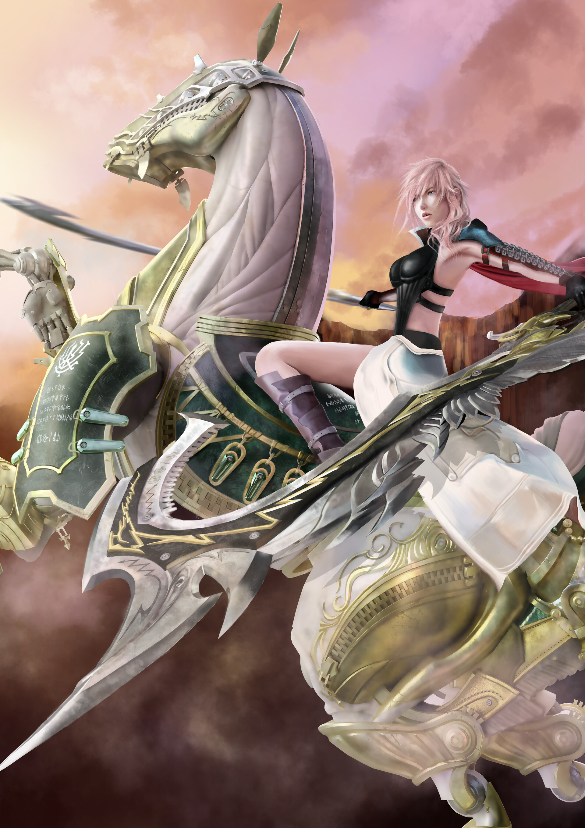 ArtStation - Lightning Returns: Final Fantasy XIII Fan Art