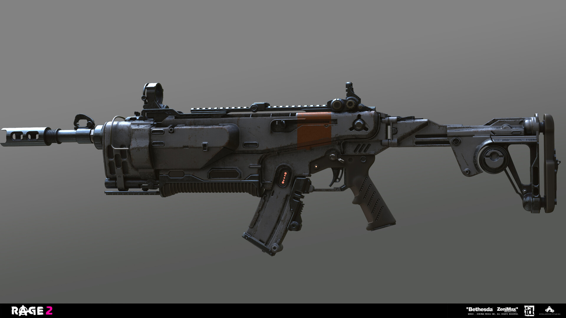 ArtStation - RAGE 2 - Rifle