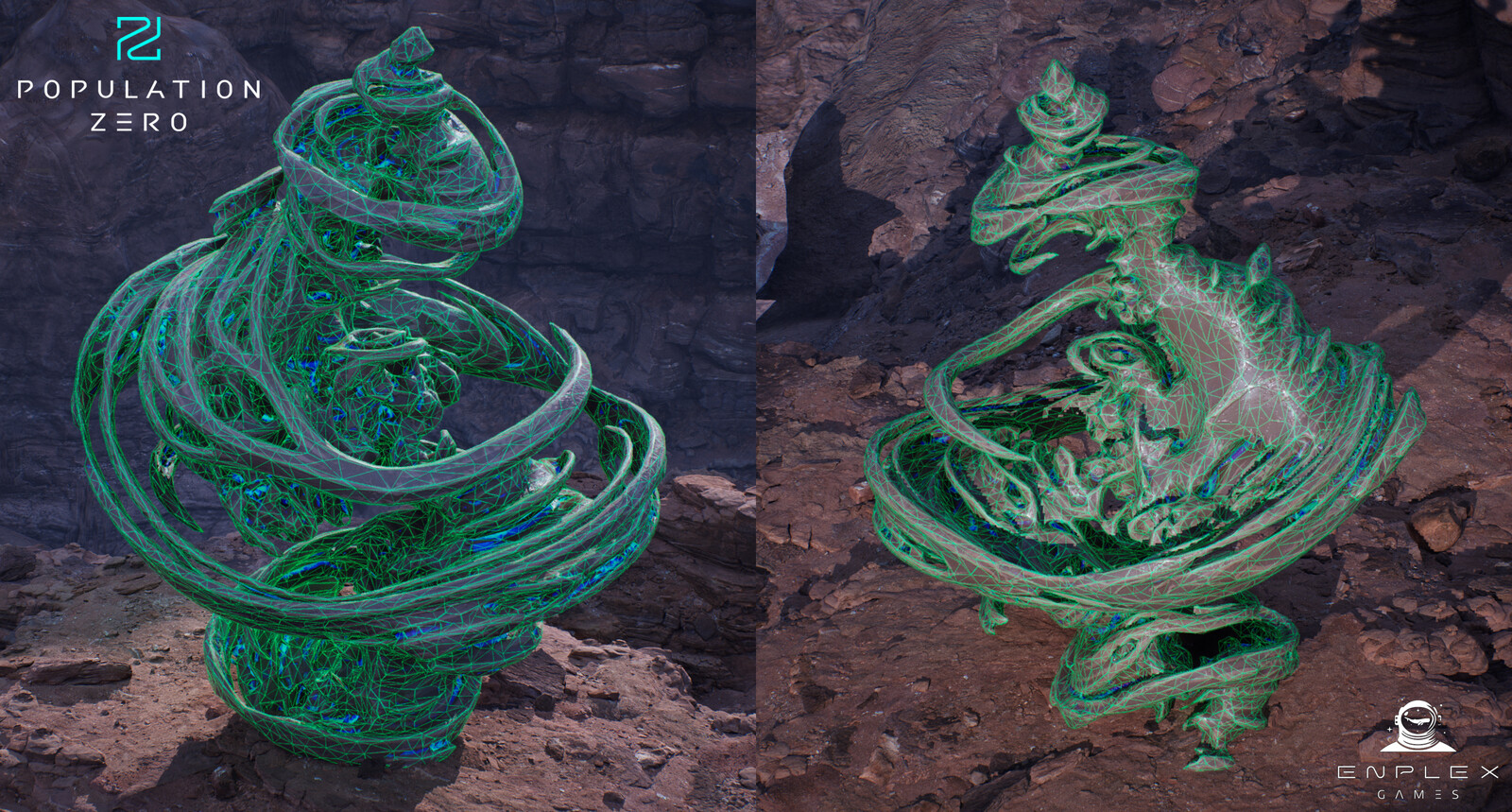 Wireframe (51k tris proto)