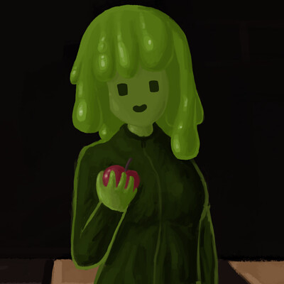 ArtStation - Minecraft Slime Girl