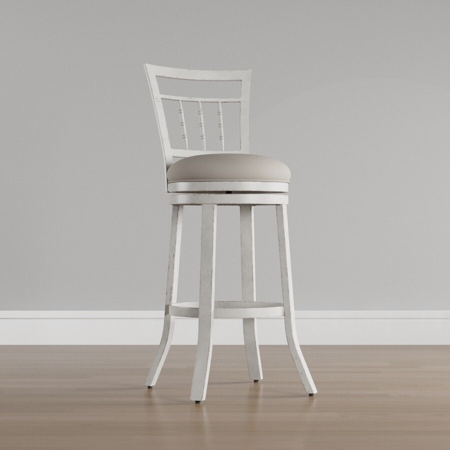 ArtStation Palazzo Antique White Bar Stool
