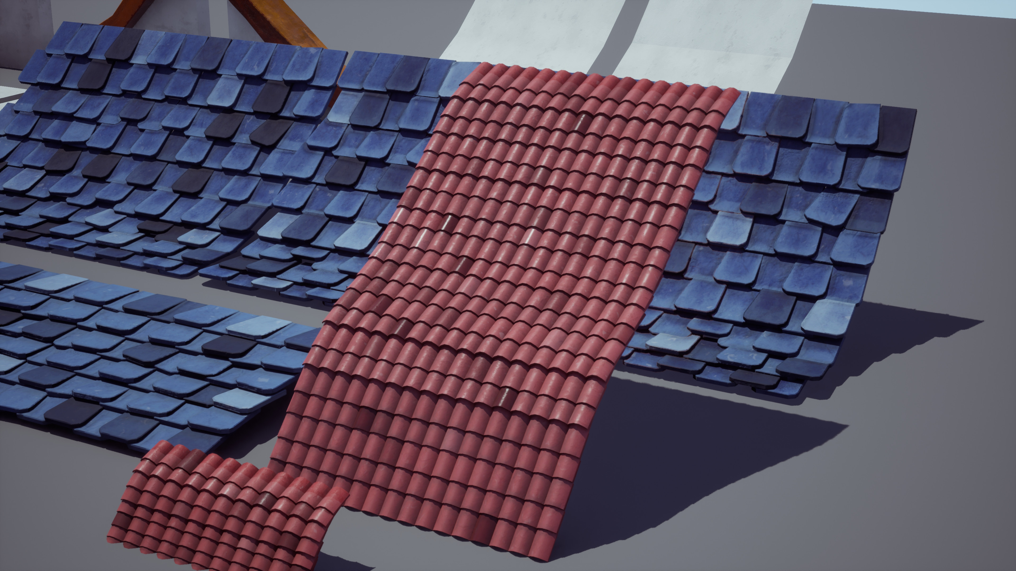 roof tiles(red)