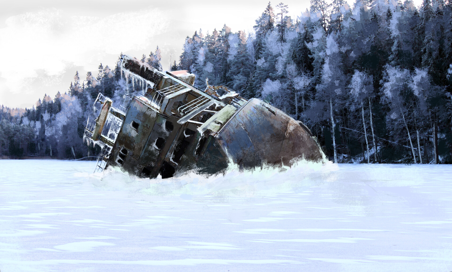 artstation-sunken-ship