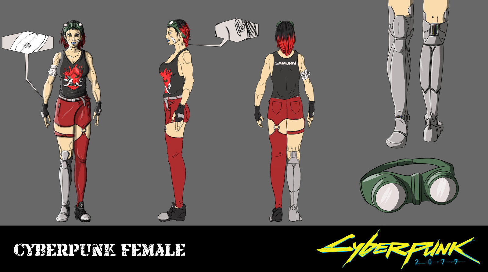 Cyberpunk Female Concept