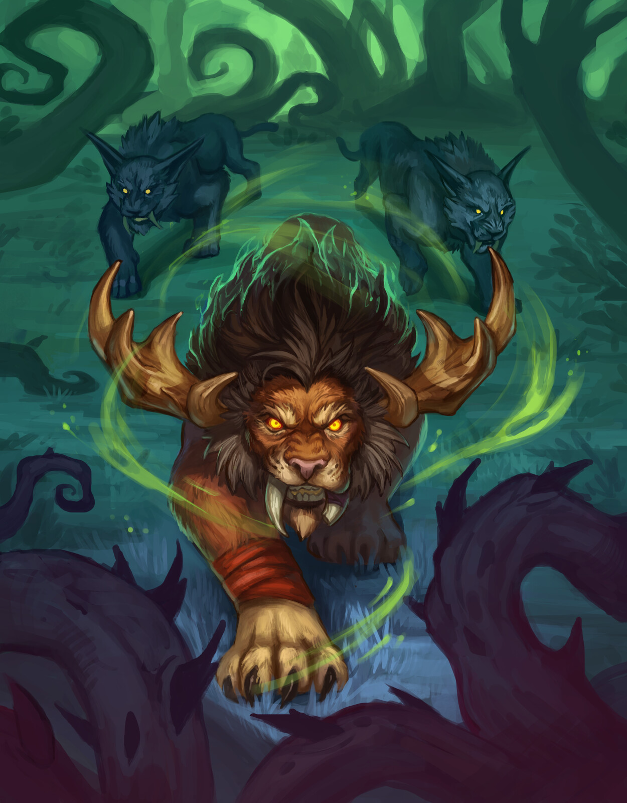Druid fight!