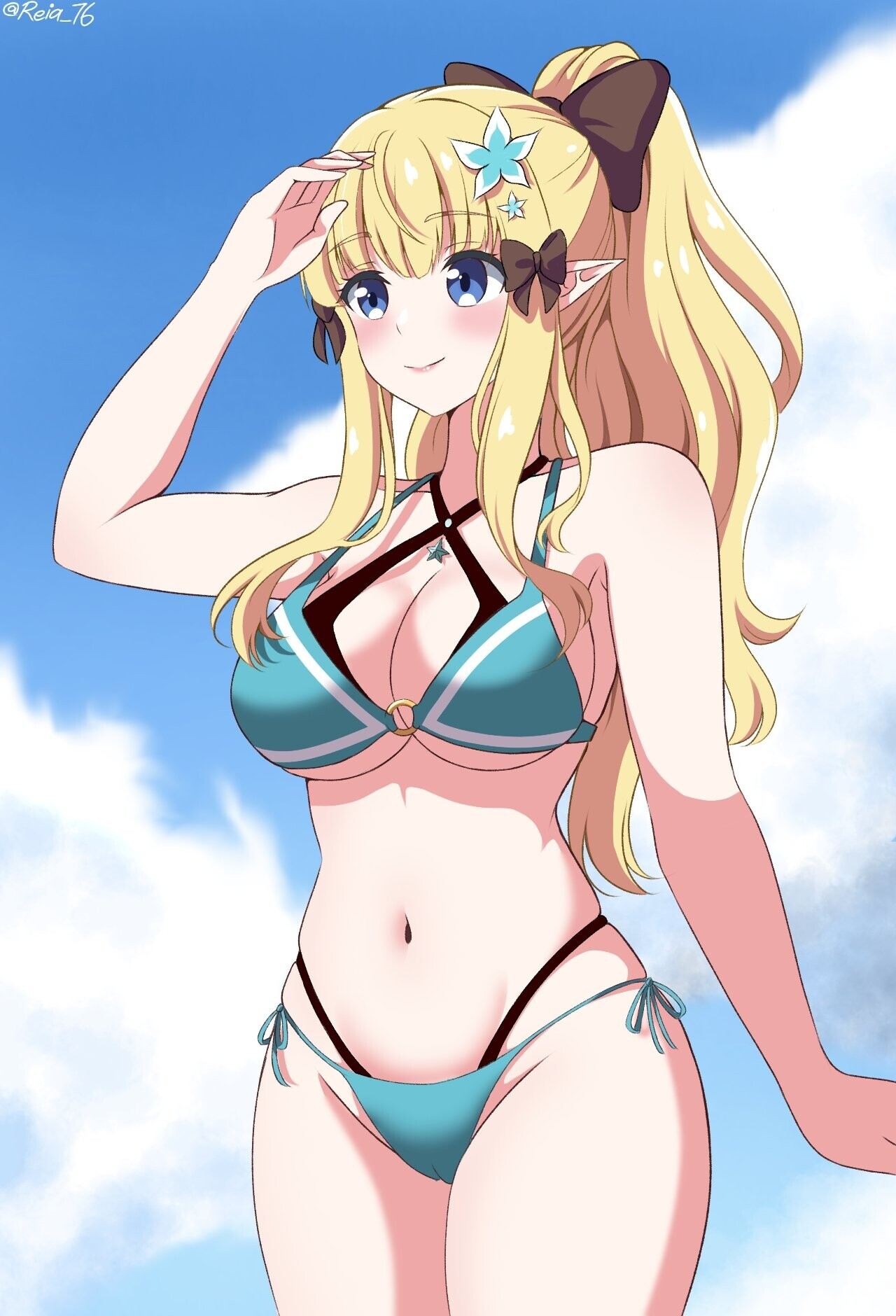 ArtStation Beach Anime Girl II