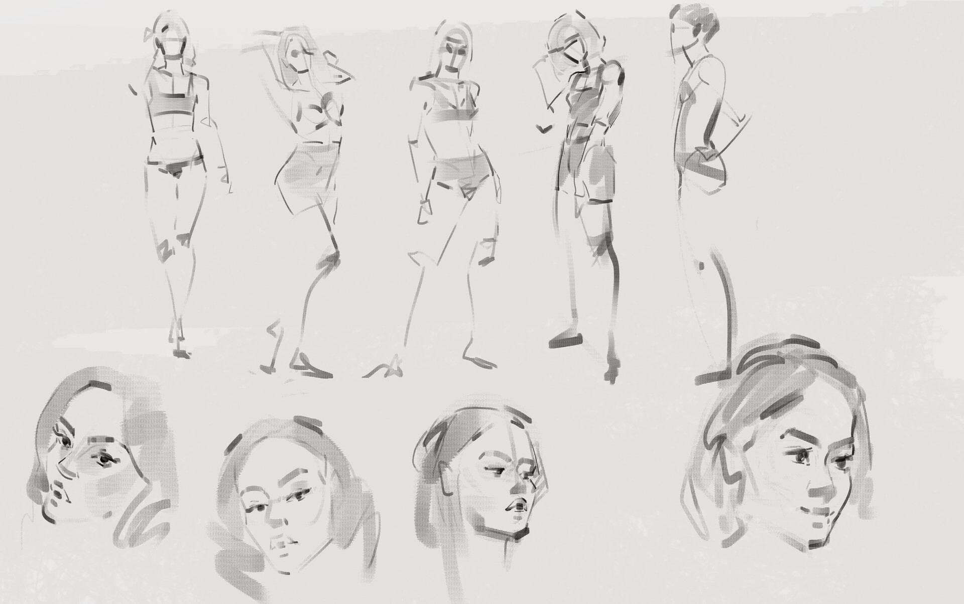 ArtStation - daily sketches ( 매일 드로잉 )