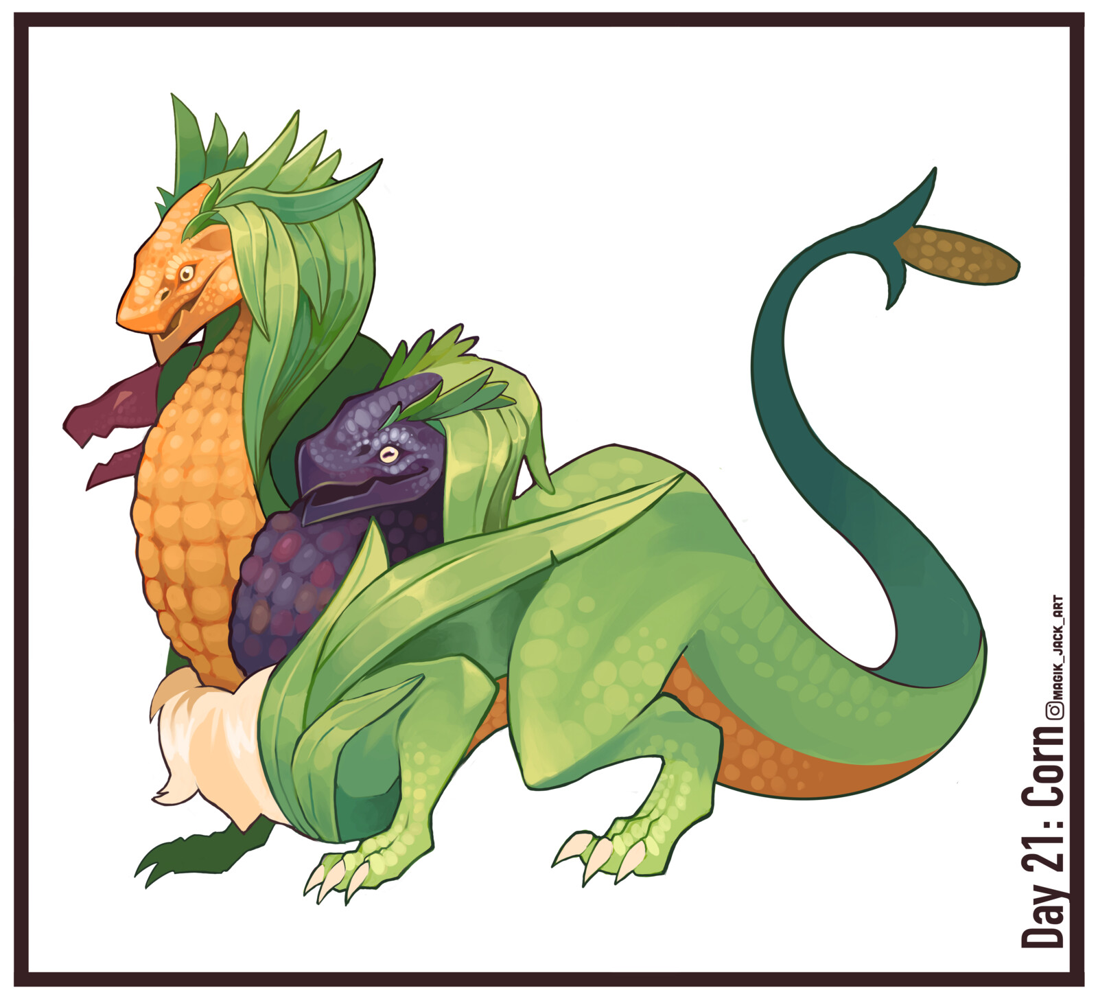 Concierge Marie the Corn Dragon 
