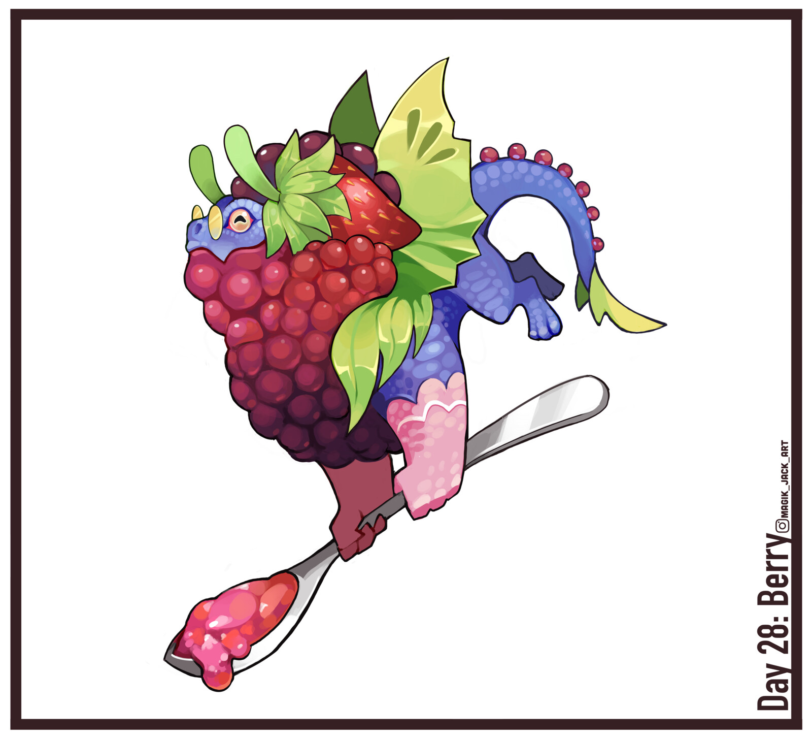 Elise the Berry Dragon