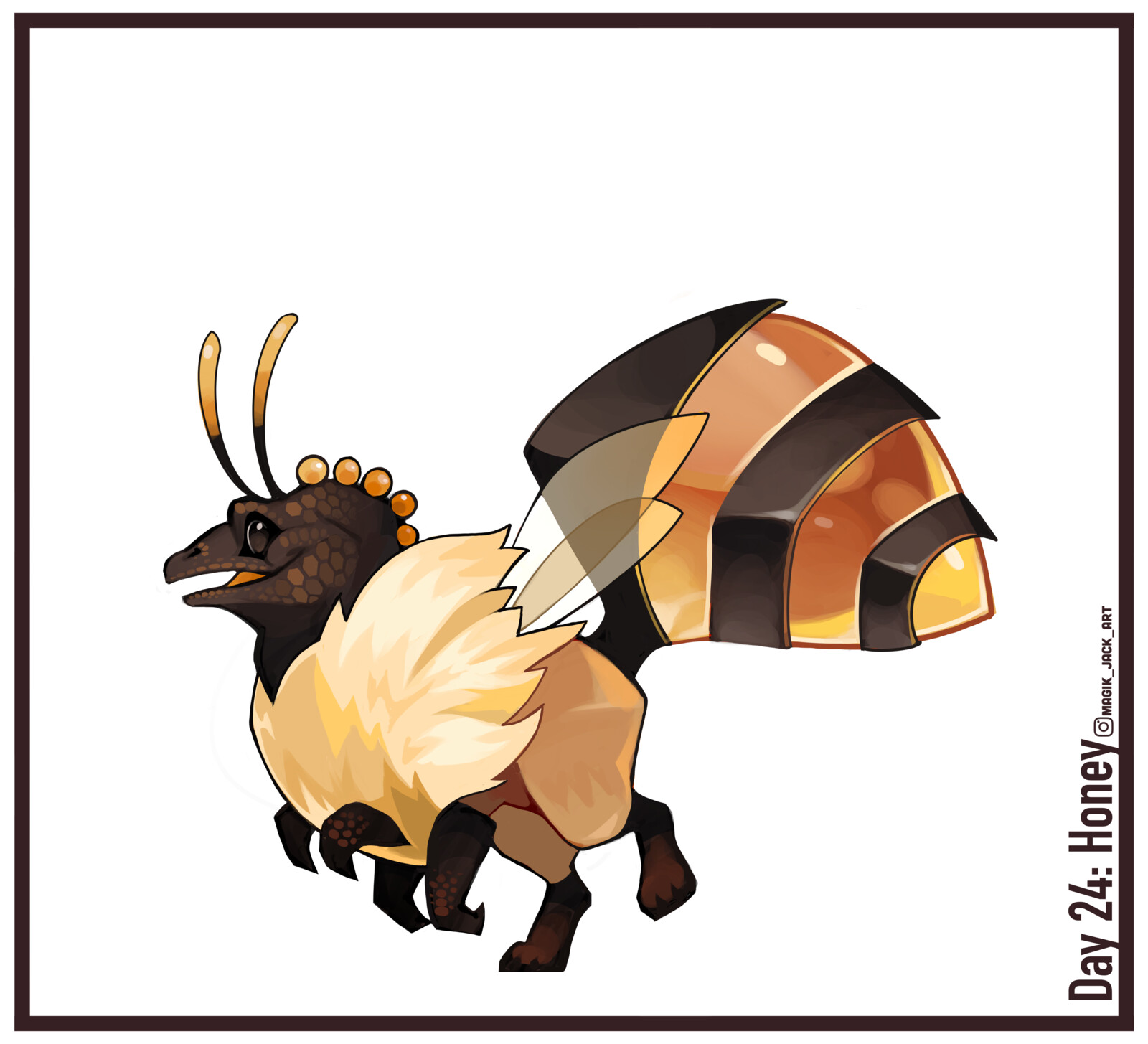 Mel the Honey Dragon