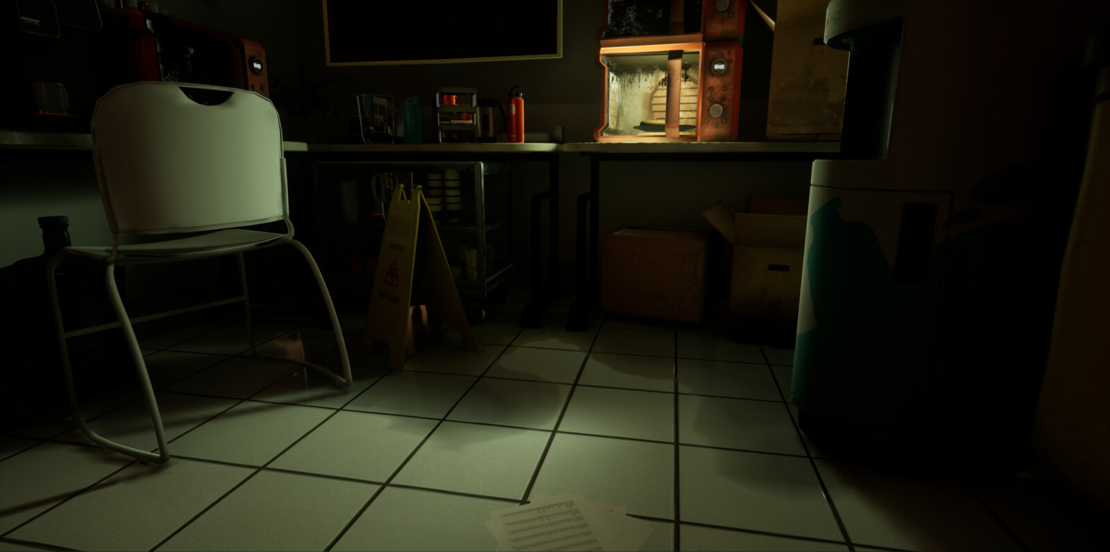 Puddle in game