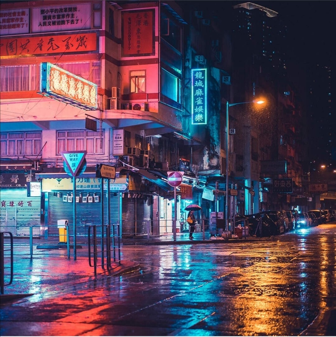 ArtStation - neon streets