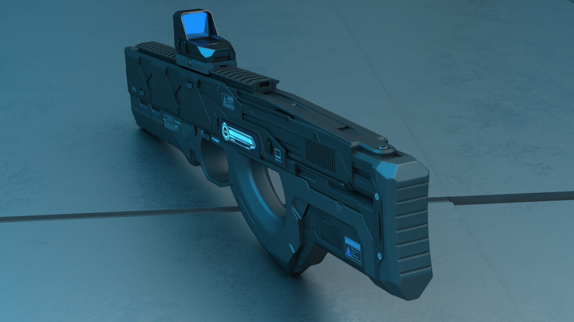 Peterku - Bulldog- sci fi rifle