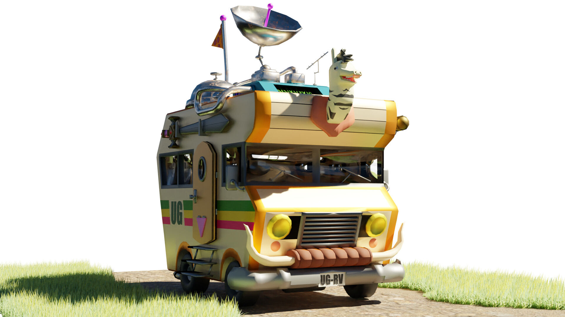 ArtStation - The Uncle Grandpa RV