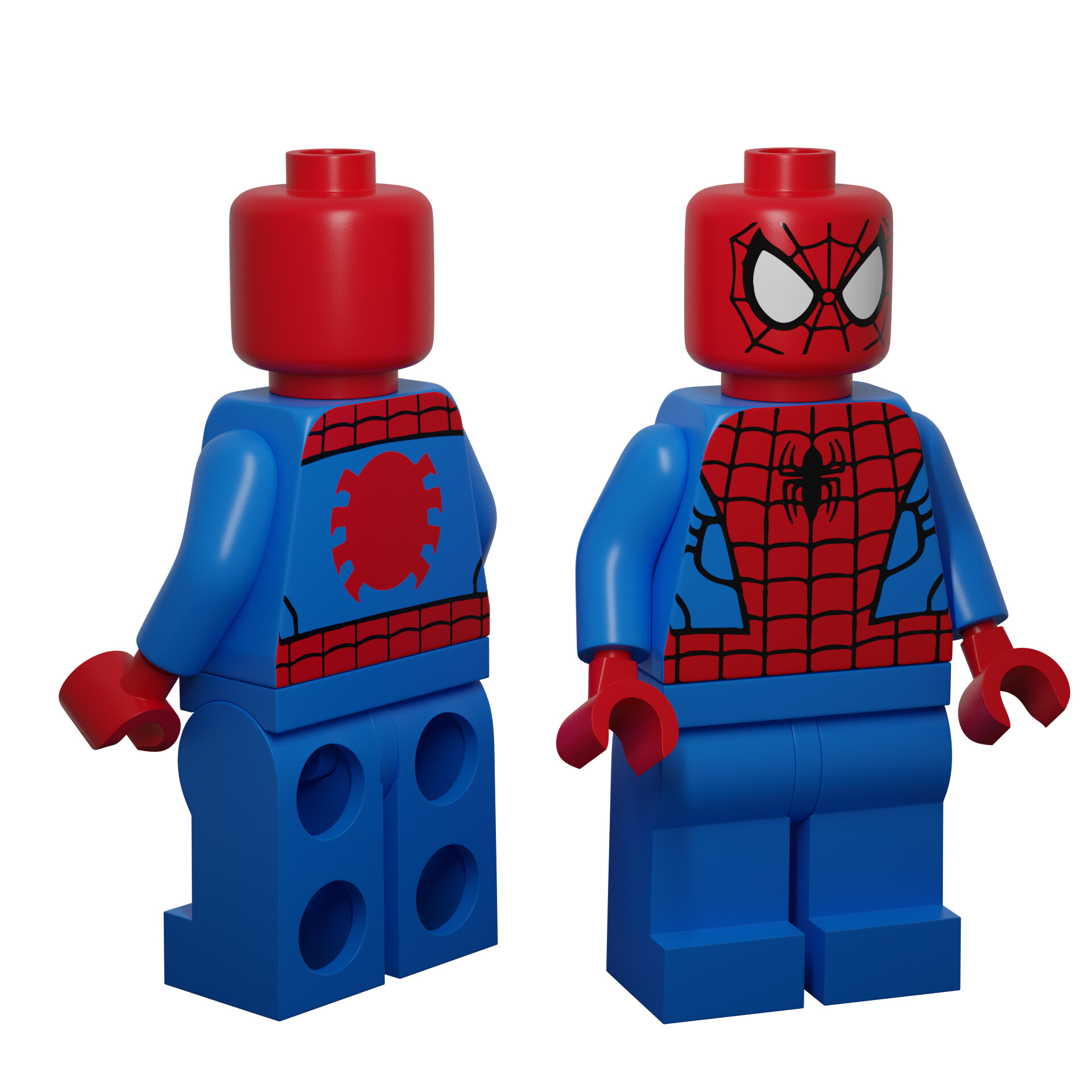 ArtStation straggler LEGO SPIDER MAN
