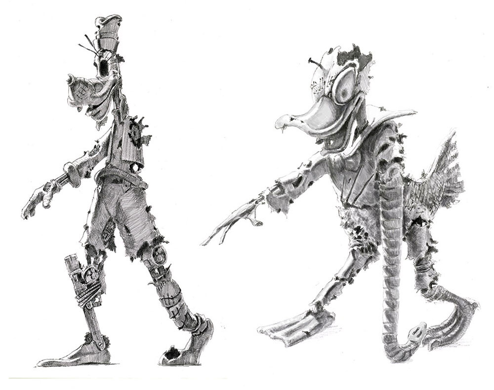 Epic mickey hotsell concept art