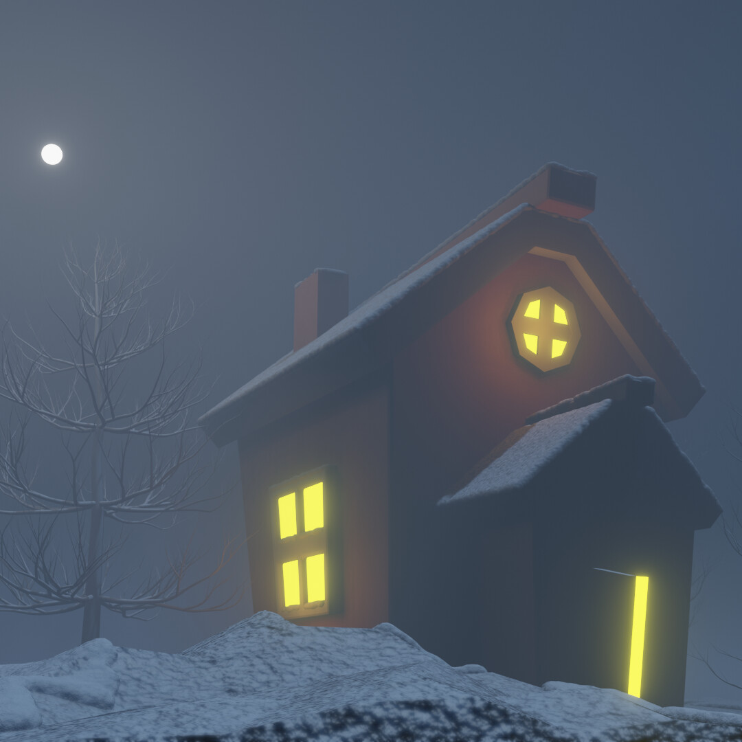 ArtStation - simple house
