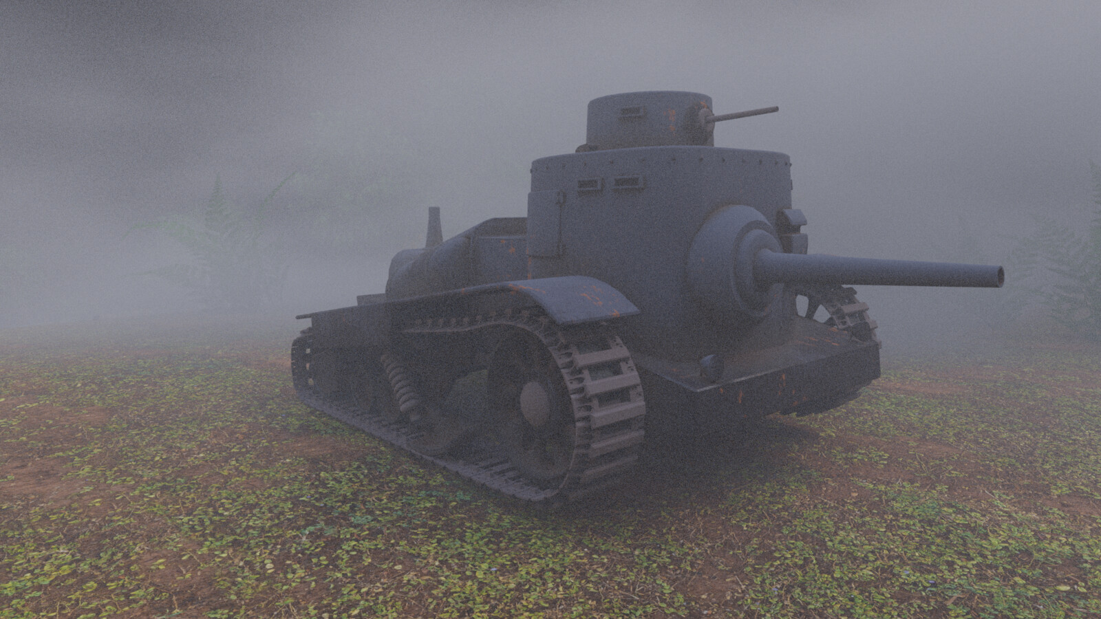 Quick Tank  render with cycles