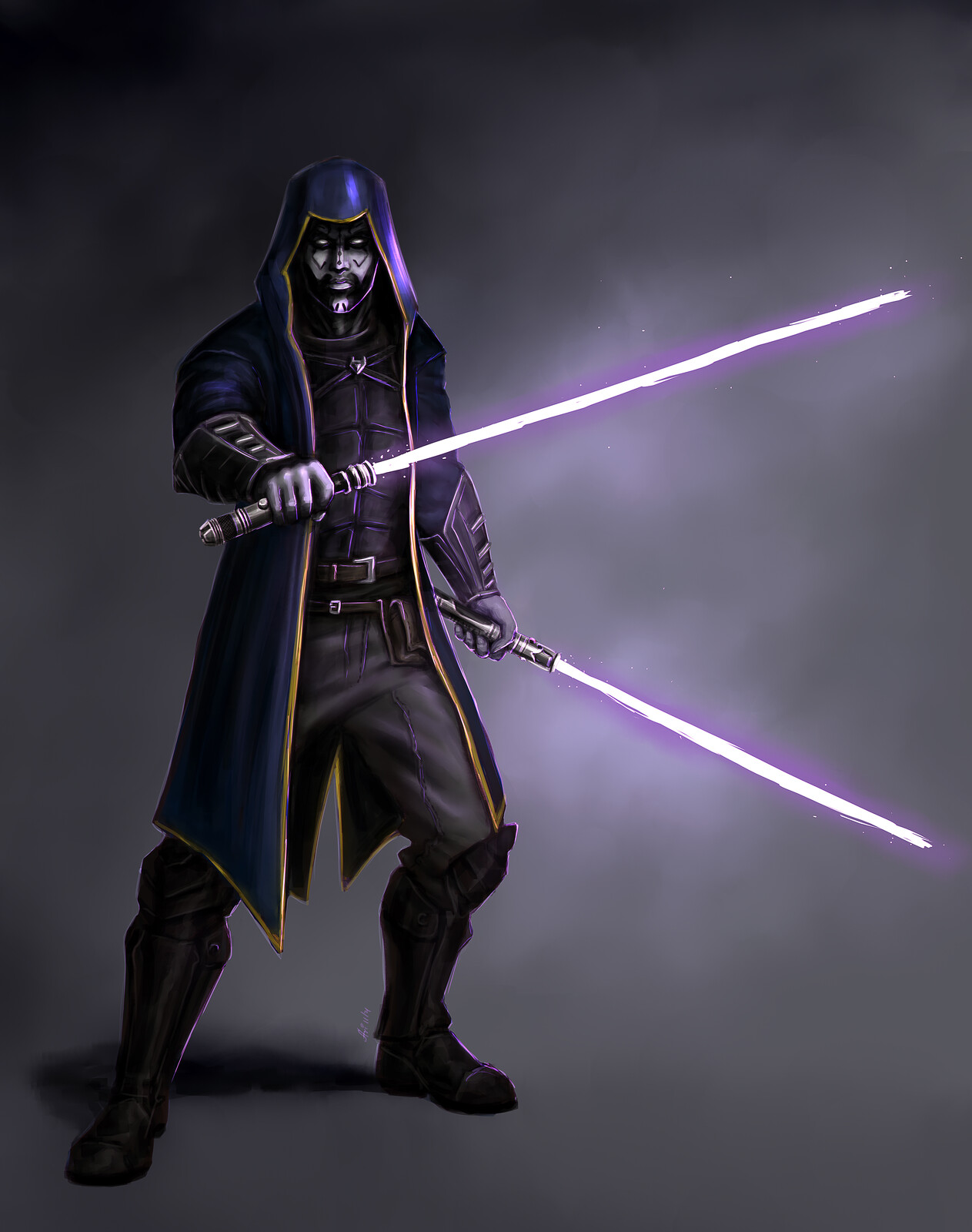 Commission: Zabrak Jedi