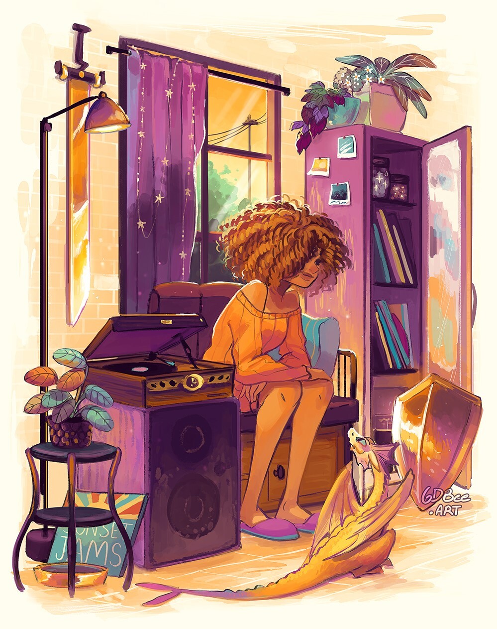 Winding Down by Geneva B r/ImaginaryInteriors