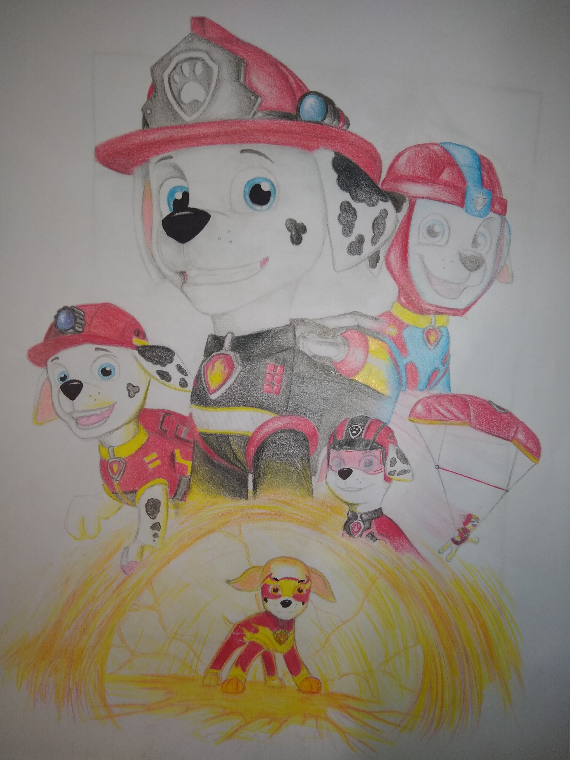 ArtStation - paw patrol fan art
