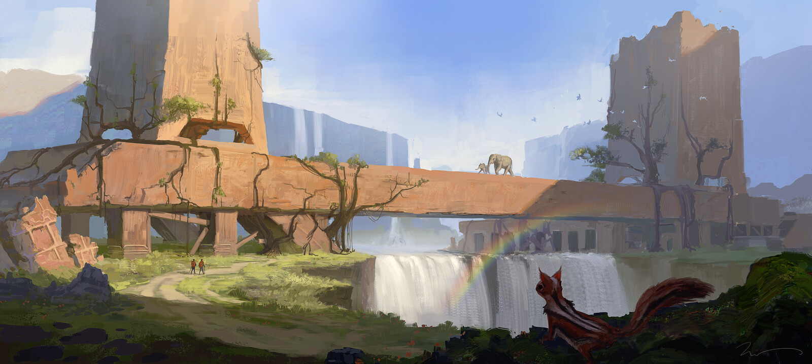 Personal work - Venturing into the Past